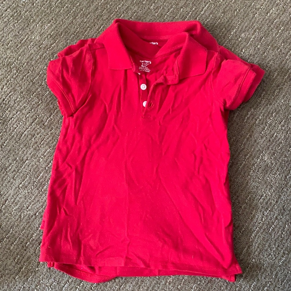 Two Carters Red Polos